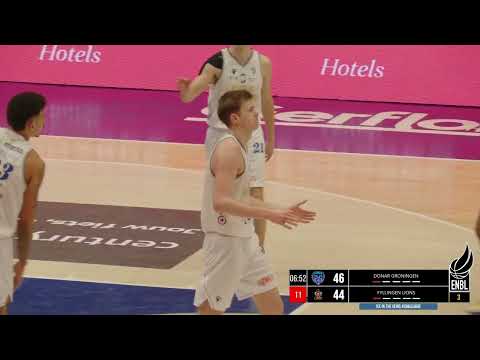 Donar Groningen v Fyllingen Lions |  Dec 10, 2025 Highlights | ENBLeague 2025/26