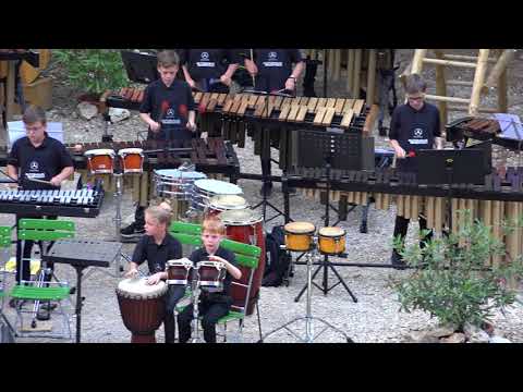 Naturtheater Hayingen "Modern Symphonic Percussion Ensemble" 68 Abgang Rutsche