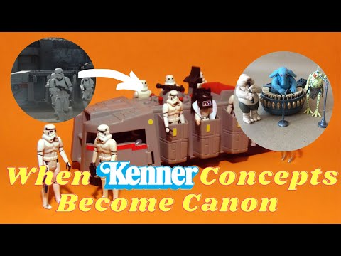 Star Wars Spaceships, Aliens and other Toys that Kenner created but wound up part of Canon