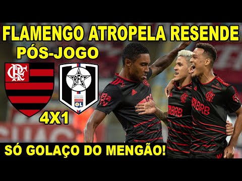 SÓ GOLAÇO DO FLAMENGO! MENGÃO ATROPELA O RESENDE NO MARACANÃ! PÓS JOGO NOITE ILUMINADA DE VITINHO E+