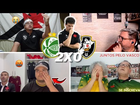 REAÇÕES DOS VASCAINOS E TRISTEZA TOTAL | JUVENTUDE 2 X 0 VASCO | BRASILEIRÃO 2025 - VAMOS RIR KKK