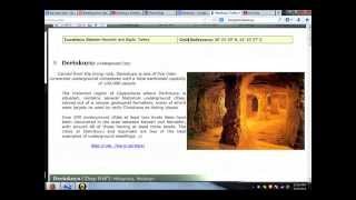 The Underground City Of Derinkuyu