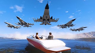 INSANE AIR FLEET Crash Mod GTA 5