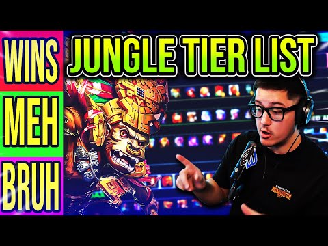 JUNGLE TIER LIST - SMITE 2 UPDATED