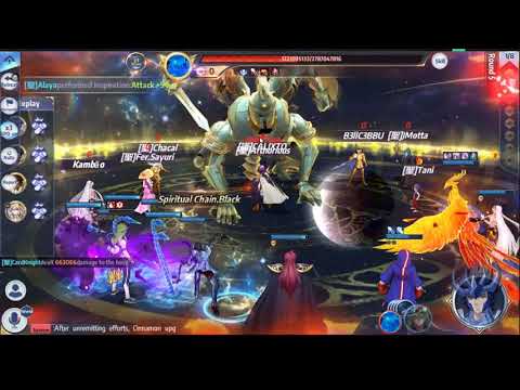 saint seiya(global) legion boss lv208  dc ikki 300M damage(no Rhadamanthys)