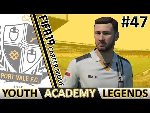 CHAMPIONS LEAGUE DEBUT! - FIFA 19 Port Vale Career Mode #47 | Youth Academy Legends