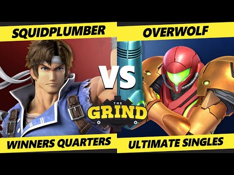 The Grind 204 Winners Quarters - Squidplumber (Richter) Vs. OveRWoLF (Samus) Smash Ultimate - SSBU