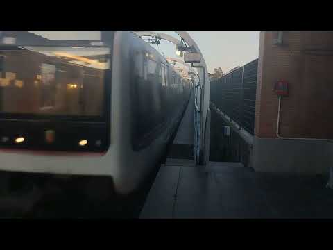 Ansladobreda Driverless Metro serie V00 in transito a Torrenova Carcaricola