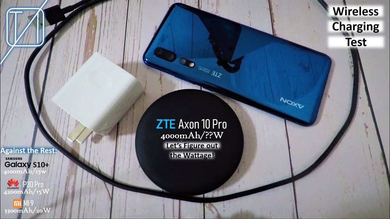 ZTE Axon 10 Pro Wireless Charging Speed Test - What's the actual Wattage?