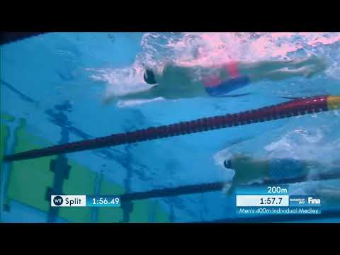 Chase kalisz 🇺🇸 Men's 400m Individual Medley Final Fina 2017 World Swimming Championship Budapest
