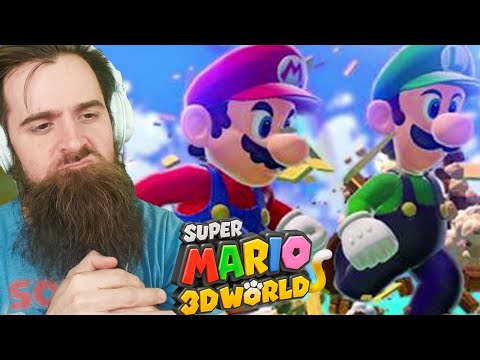 First Time EVER Playing Super Mario 3D World (part 1)
