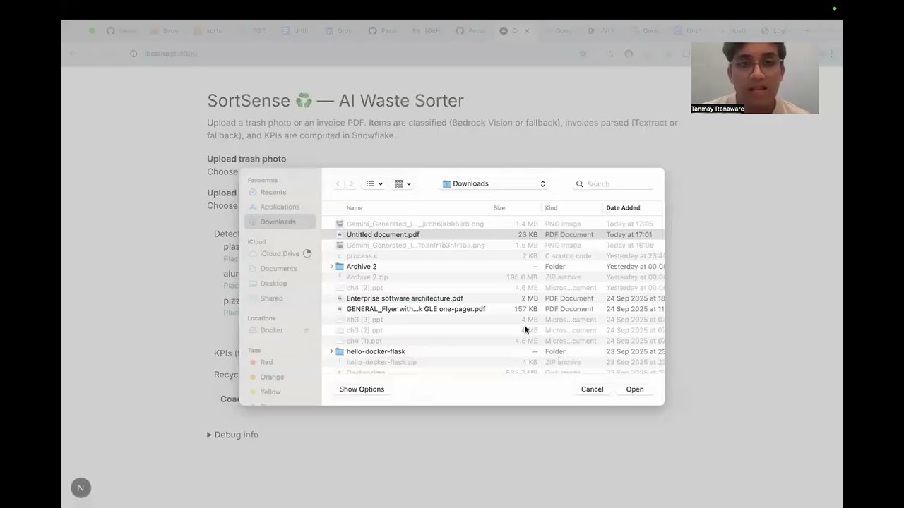 SortSense project preview