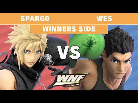 WNF 2.11 Sparg0 (Cloud) vs Wes (Little Mac) - Winners Side - Smash Ultimate