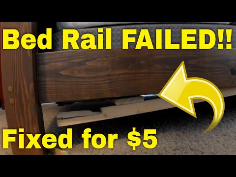 YouTube video about: How to fix a broken bed slat?