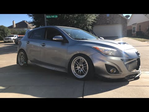 Mazdaspeed 3 Koni yellow & Eibach Spring install part (1/2)