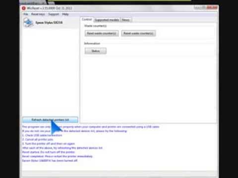 comment demonter une imprimante epson sx510w