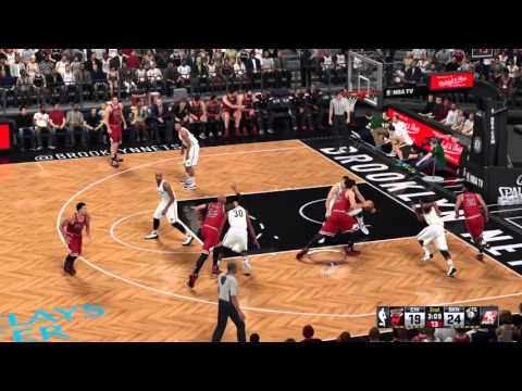 NBA 2K16 - My GM Mode - Brooklyn Nets vs Chicago Bulls - Second Quarter - PS4