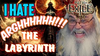 Epic Fail in the Labyrinth! PoE Owns Gaming Grandpa - Action-Packed Reaction