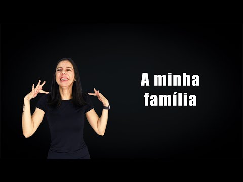 A minha Família - Regis Danese #escolholibras