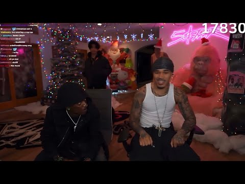 Skaiwater Cooks Insane Playboi Carti “Punk Monk” Beat with Plaqueboymax In The Booth