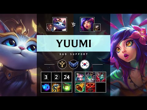 Yuumi Support vs Neeko - KR Diamond Patch 25.17
