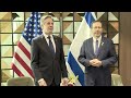 LIVE: Antony Blinken meets Israeli President Isaac Herzog | REUTERS - Video