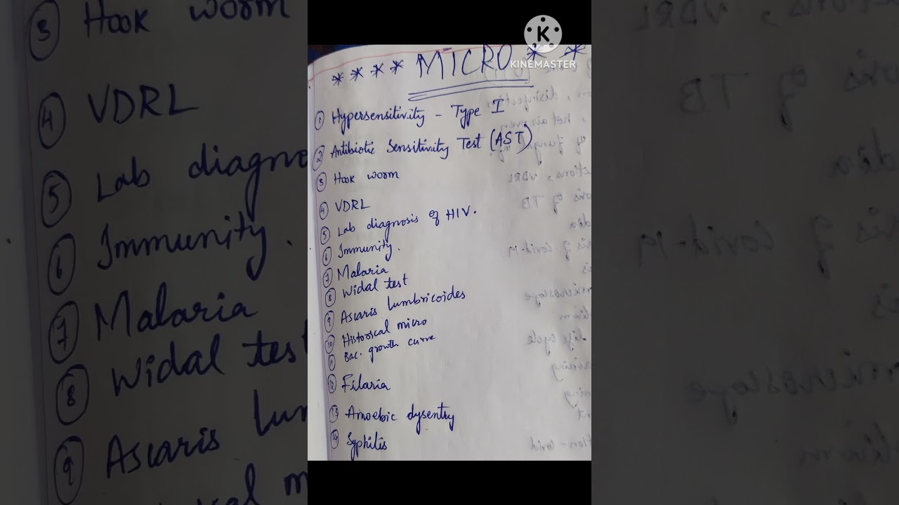 🔥Dmlt microbiology important topics #dmlt #education #study #students #exam #group #microbiology #yt