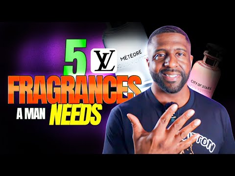 The ONLY 5 Louis Vuitton Fragrances A Man Needs For THE REST OF HIS LIFE!