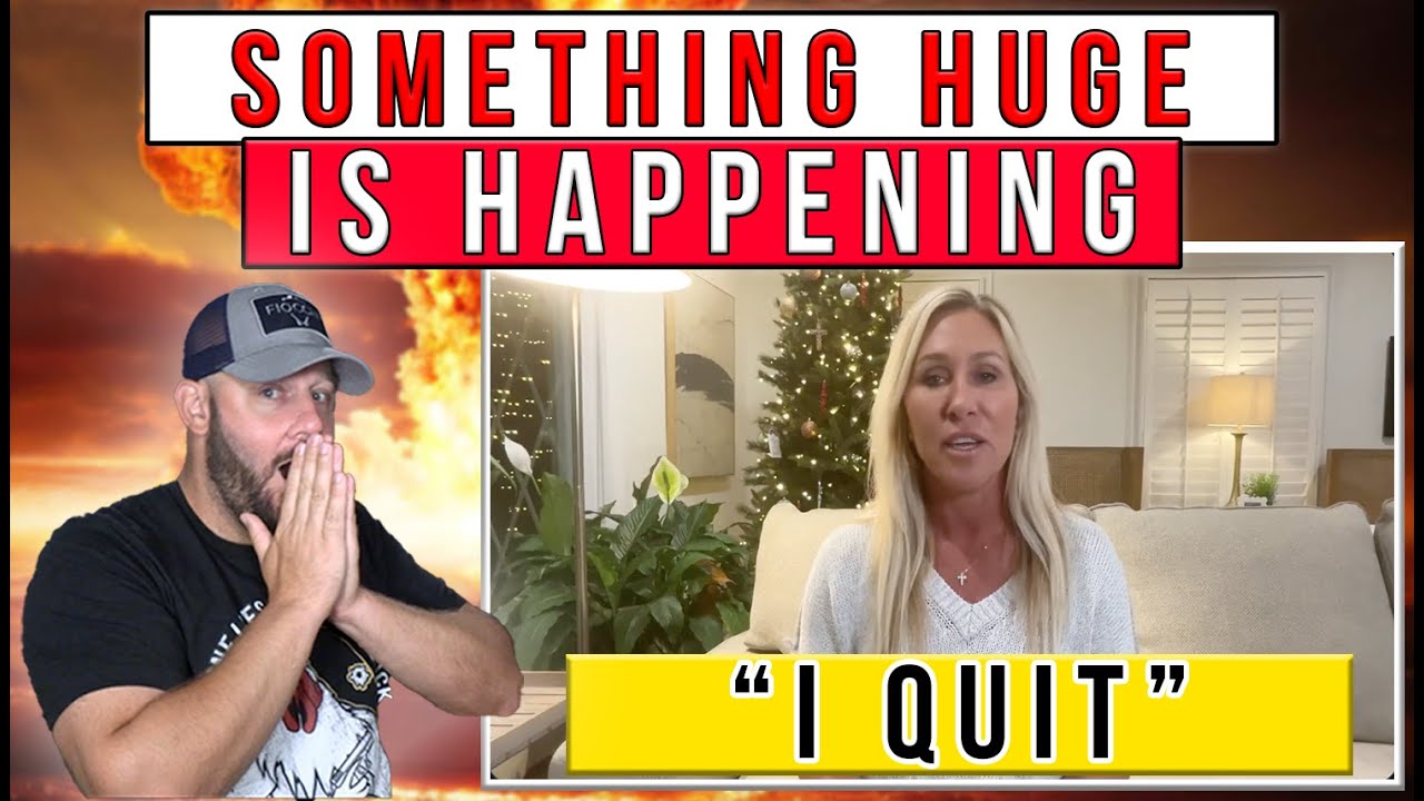 BREAKING NOW: MTG Calls It Quits As Republicans Are AT A CROSSROADS... Something Is Happening