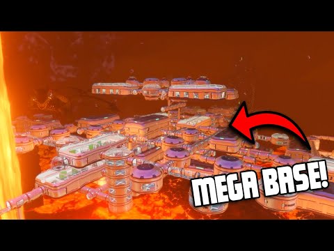 I Turned Subnautica's Lava Lakes into a Mega Base!