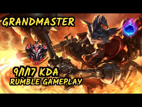 UOL Scarface (RUMBLE) vs ORNN - 9/1/17 KDA TOP GAMEPLAY - EUW Ranked GRANDMASTER