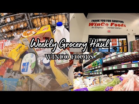 Grocery shopping at Winco @winco  #groceryhaul #groceryshopping 