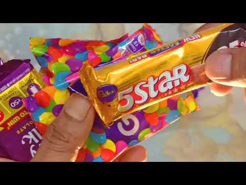 Cadbury 5 Star Chocolates & Gifts ❤️🎁❤️ , Lot's of ASMRchocolates, candies, lolipops