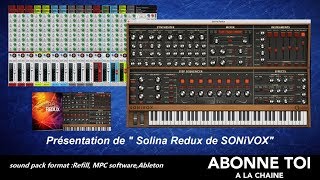 Video thumbnail for SOLINA REDUX DE SONiVOX by ABC du Beatmaking