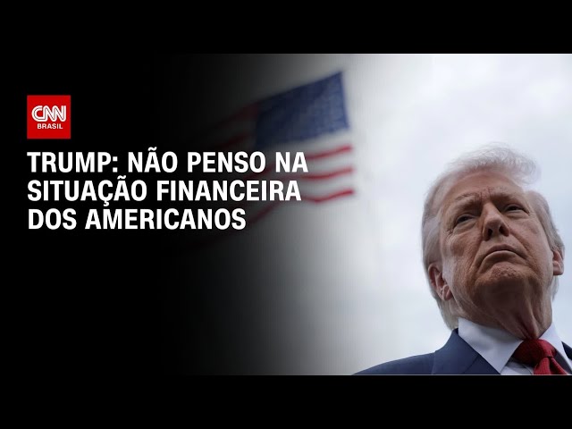 Trump diz não pensar na situação financeira dos americanos; JD Vance defende | CNN PRIME TIME