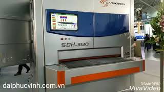 Máy chà nhám veneer Piano Shengshing