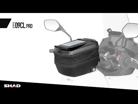 Vidéo - SACOCHE DE RÉSERVOIR EXTENSIBLE 5L/8L CLICK SYSTEM SHAD E09CL PRO - SHAD