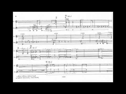 Gérard Grisey - Solo Pour Deux (w/ score) (for clarinet and trombone) (1981)