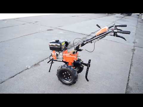 МОТОБЛОК FORTE 1050GS 8" (ОРАНЖЕВЫЙ) обзор 360