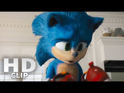 Sonic The Hedgehog | Our Boy Sonic Gets New Shoes Scene