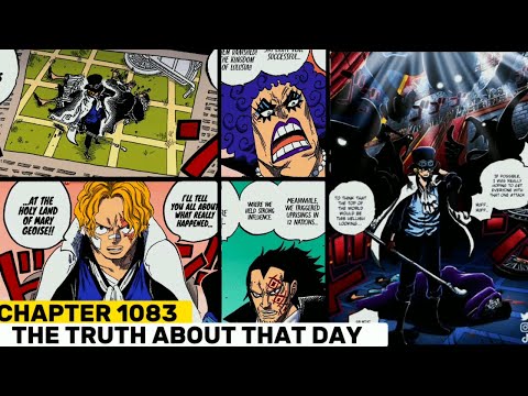 What a big plot twist, Sabo reveals to Dragon about what Really happened on that day- chapter 1083