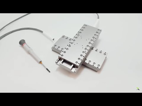 Ultrasonic piezo stage with 110 mm stroke - Miniature linear stages by Xeryon