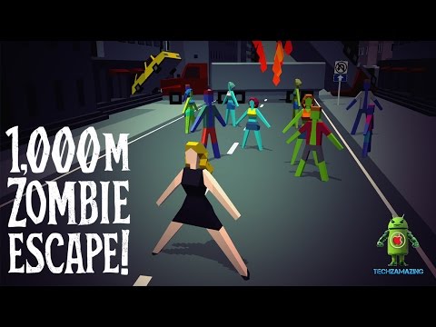 1000m Zombie Escape iOS Gameplay HD