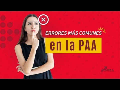¡No cometas estos errores en la PAA! Prueba de Aptitud Académica.