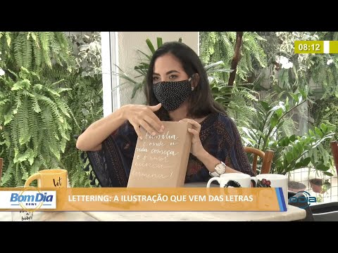 Saiba mais sobre a técnica de escrita em objetos (Lettering) 07 01 2022