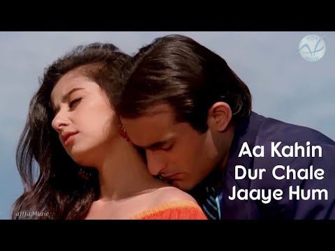 Aa Kahin Dur Chale Jaaye Hum | 4K Video | Akshay Khanna | Manisha Koirala |🎧HD Audio | Alka Y|Udit N