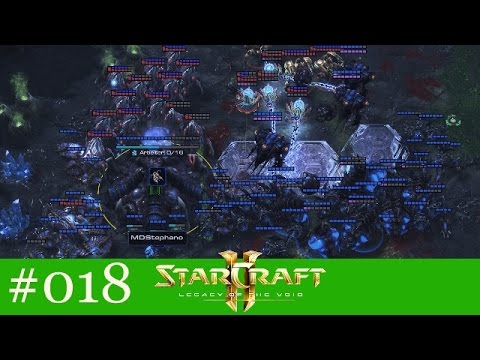 Stephano vs HuK (PvZ) - Starcraft 2: Legacy of the Void Replays #018 [Deutsch | German]