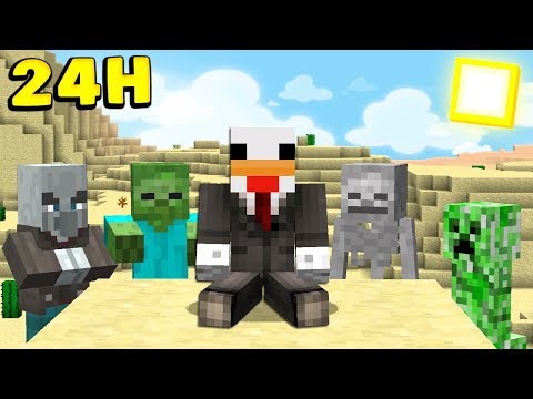 24 ORE SENZA MUOVERSI SU MINECRAFT!