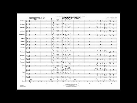 Groovin' High by Dizzy Gillespie/arr. John Wasson