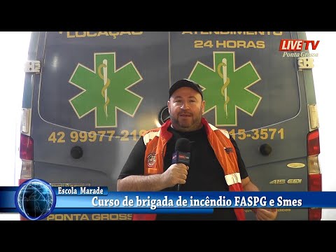 Curso de brigada de incêndio FASPG e SMES